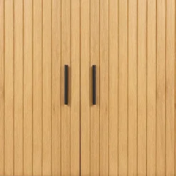 Wohnen Schiebetüren-Sideboard in ovalem Design - Barnetta