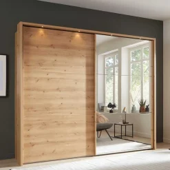 Clearance Wohnen Schlafraum Schrank mit Schwebetüren - Emya