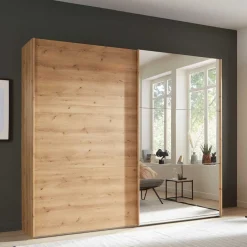 Clearance Wohnen Schlafraum Schrank mit Schwebetüren - Emya