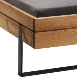 Wohnen Schlafzimmer aus Wildeiche & Metall - Claas (vierteilig)