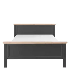 Hot Wohnen Schlafzimmer Bettanlage und Schrank Set - Zenuvra (vierteilig)