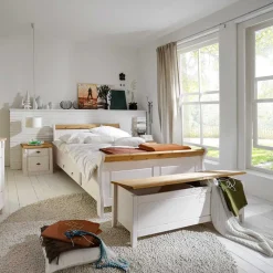 Wohnen Schlafzimmer Einrichtung Oradea im Landhausstil (vierteilig)