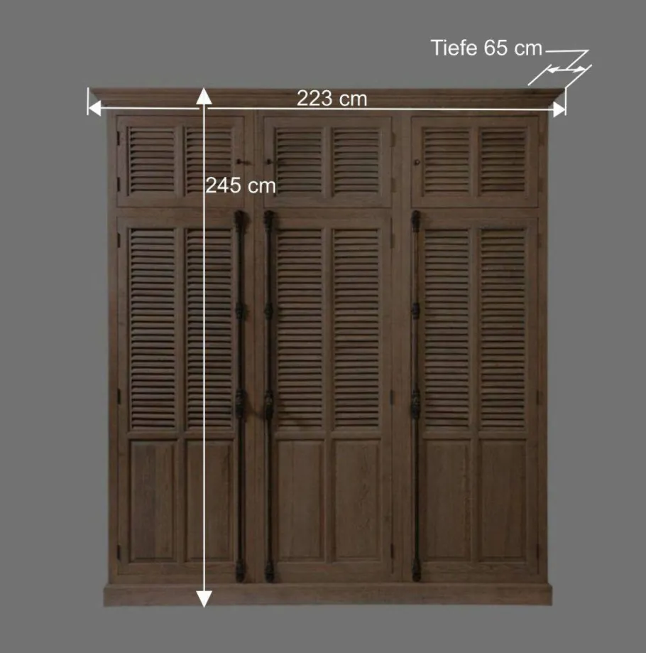 Best Wohnen Schlafzimmer Kleiderschrank Taunton mit drei Türen