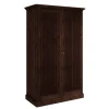 Sale Wohnen Schlafzimmer Kleiderschrank in Dunkelbraun - Nauizia