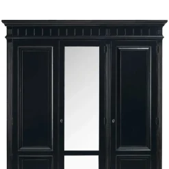 Discount Wohnen Schlafzimmer Kleiderschrank Andoro in Schwarz