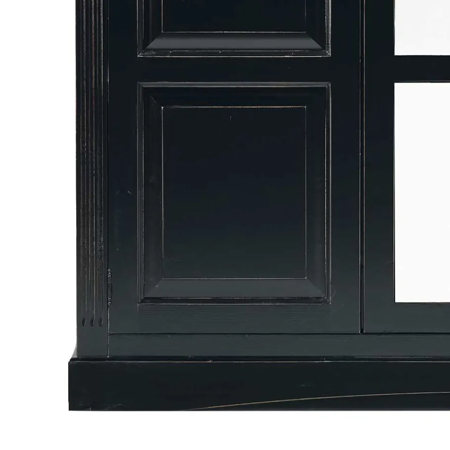 Discount Wohnen Schlafzimmer Kleiderschrank Andoro in Schwarz