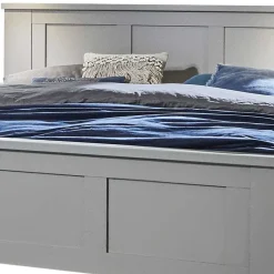 Wohnen Schlafzimmer Möbel Set in Hellgrau - Ridonna (vierteilig)