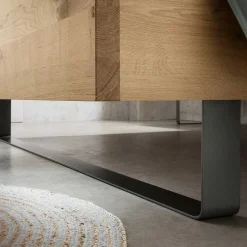 Hot Wohnen Schlafzimmer Möbel-Set in Wildeiche Bianco - Siestago (vierteilig)
