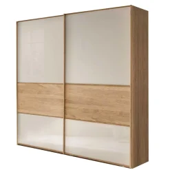 Online Wohnen Schlafzimmer Schwebetürenschrank 2-türig - Emdsiva