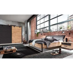 Outlet Wohnen Schlafzimmer Set Industry - Bram (vierteilig)