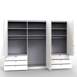 Wohnen Schlafzimmer Set zweifarbig - Tumiva (vierteilig)