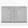 Hot Wohnen Schlafzimmer Sideboard Nulierto in Weiß