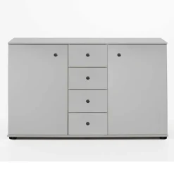 Hot Wohnen Schlafzimmer Sideboard Nulierto in Weiß