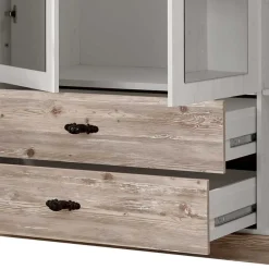 Outlet Wohnen Schlafzimmermöbel mit Bett 140x200 - Nedita (vierteilig)