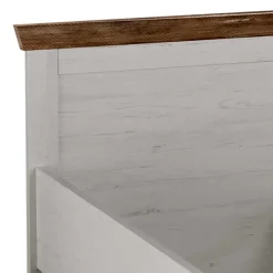 Outlet Wohnen Schlafzimmermöbel mit Bett 140x200 - Nedita (vierteilig)