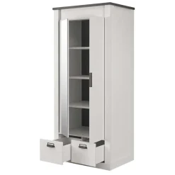 Outlet Wohnen Schlafzimmermöbel Set mit 90x200 Bett - Tramos (vierteilig)