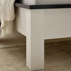 Outlet Wohnen Schlafzimmermöbel Set mit 90x200 Bett - Tramos (vierteilig)
