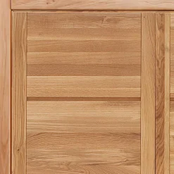 Online Wohnen Schlafzimmerschrank mit Doppeltür aus Wildeiche - Zaisan