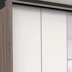New Wohnen Schlafzimmerschrank mit Metallgriffen - Tivierto I
