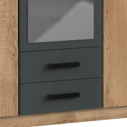 Online Wohnen Schlafzimmerschrank mit Spiegel - 3-türig - Uletria
