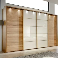 Discount Wohnen Schlafzimmerschrank Waruna mit Schiebetüren