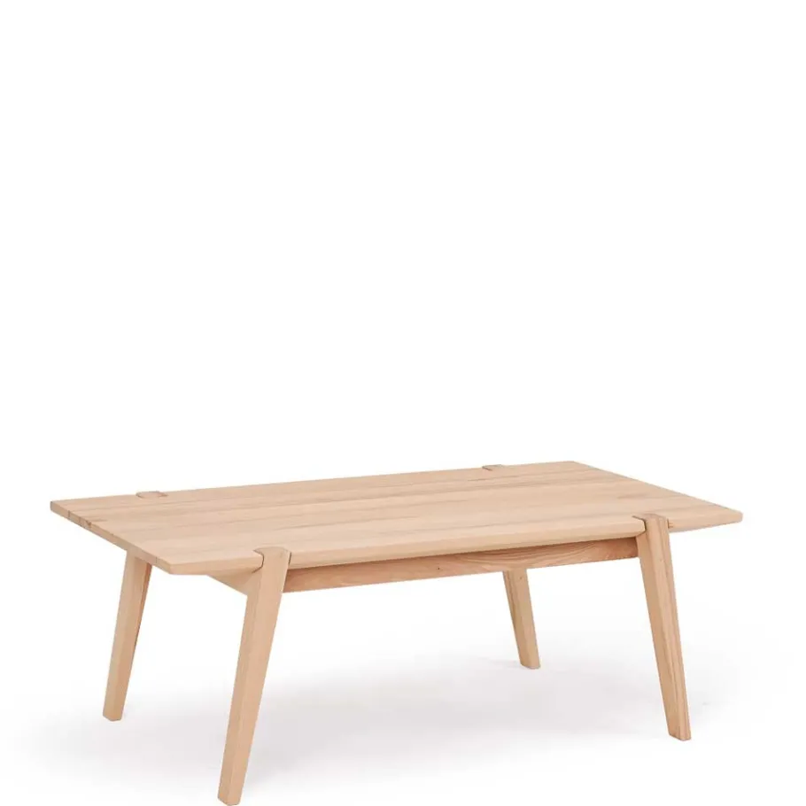 Clearance Wohnen Schlichter Couchtisch aus Kernbuchenholz - Liriandra