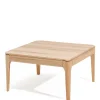 Outlet Wohnen Schlichter Wohnzimmer Sofatisch aus Holz Natur - Berucas