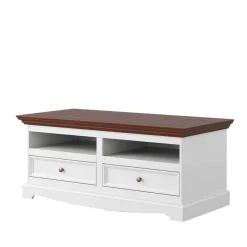 Discount Wohnen Schmales Landhaus TV Board mit 111 cm Breite - Manipur