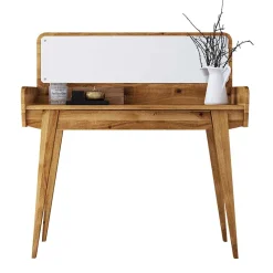 Clearance Wohnen Schminktisch & Hocker - moderner Retro Style - Hardus (zweiteilig)