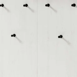 Outlet Wohnen Schrank mit Spiegeltür & Garderobe - Nedita (dreiteilig)