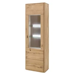 Sale Wohnen Schrank Vitrine aus Eiche Massivholz - Destal