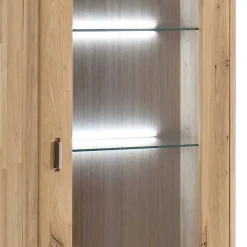 Sale Wohnen Schrank Vitrine aus Eiche Massivholz - Destal