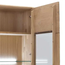 Sale Wohnen Schrank Vitrine aus Eiche Massivholz - Destal