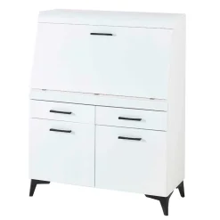 New Wohnen Schreibschrank mit Klappe & zwei Türen - Quakes