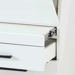 New Wohnen Schreibschrank mit Klappe & zwei Türen - Quakes