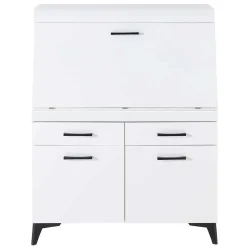 New Wohnen Schreibschrank mit Klappe & zwei Türen - Quakes