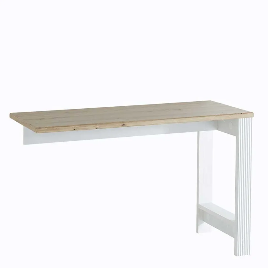 Clearance Wohnen Schreibtisch & Rollcontainer Set - Mehady (dreiteilig)
