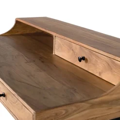 Clearance Wohnen Schreibtisch aus Akazie Massivholz - Sugora