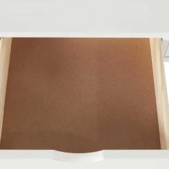 Online Wohnen Schreibtisch aus Holz in Weiß lackiert - Jaisa