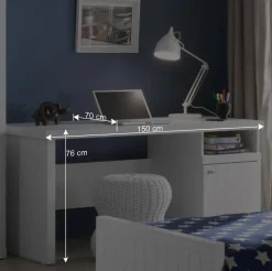 Online Wohnen Schreibtisch Maggy mit 150 cm Breite