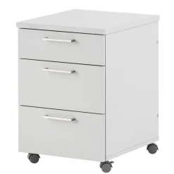 Sale Wohnen Schreibtisch Rollcontainer in Lichtgrau 41x60x50 - Bowsla