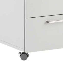 Sale Wohnen Schreibtisch Rollcontainer in Lichtgrau 41x60x50 - Bowsla