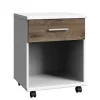 Online Wohnen Schreibtisch Rollcontainer mit Schublade & Fach - Liesca