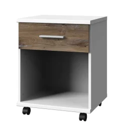 Online Wohnen Schreibtisch Rollcontainer mit Schublade & Fach - Liesca