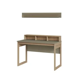 Hot Wohnen Schreibtisch und Wandboard Set - Promo (zweiteilig)