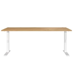 Discount Wohnen Schreibtisch zum Sitzen und Stehen mit T Gestell - Stellario