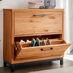 Online Wohnen Schuhschrank aus Kernbuche & Eisen - Dimphi