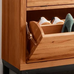Online Wohnen Schuhschrank aus Kernbuche & Eisen - Dimphi