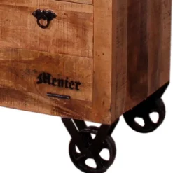 Hot Wohnen Schuhschrank aus Recyclingholz & Metall - Indri