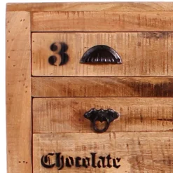 Hot Wohnen Schuhschrank aus Recyclingholz & Metall - Indri